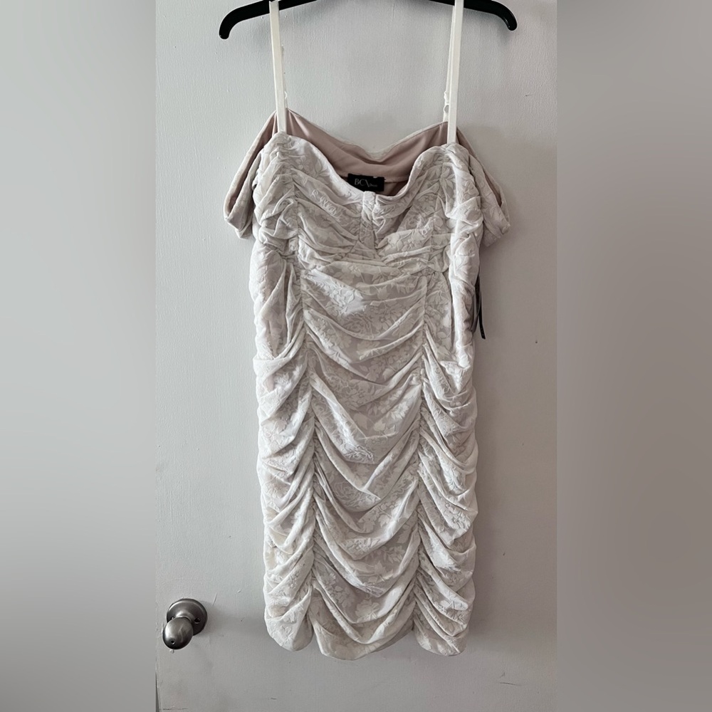 BCX lace white dress